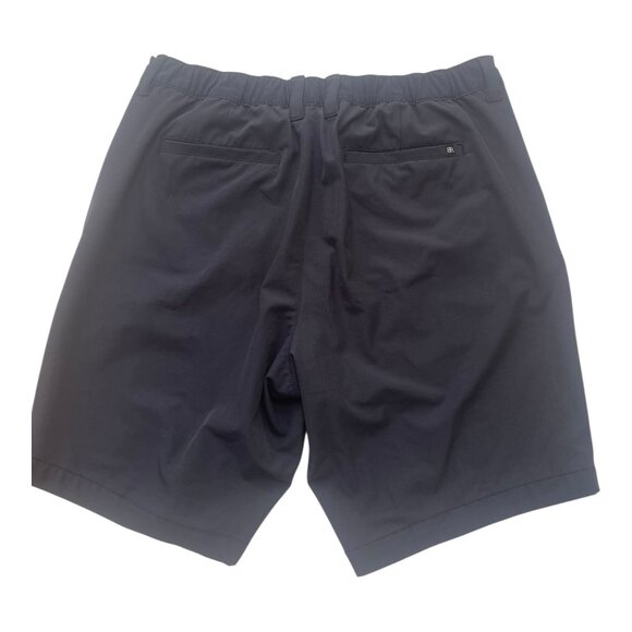 Banana Republic Men's Comfort Flat Front Shorts Black size 36 golf shorts - Picture 13 of 14